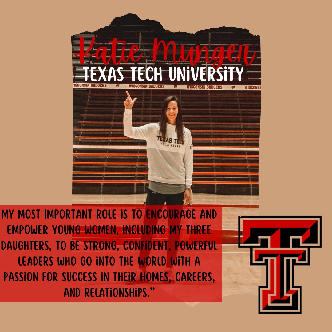 Coach Katie Munger

Happy Women's History Month Coach!