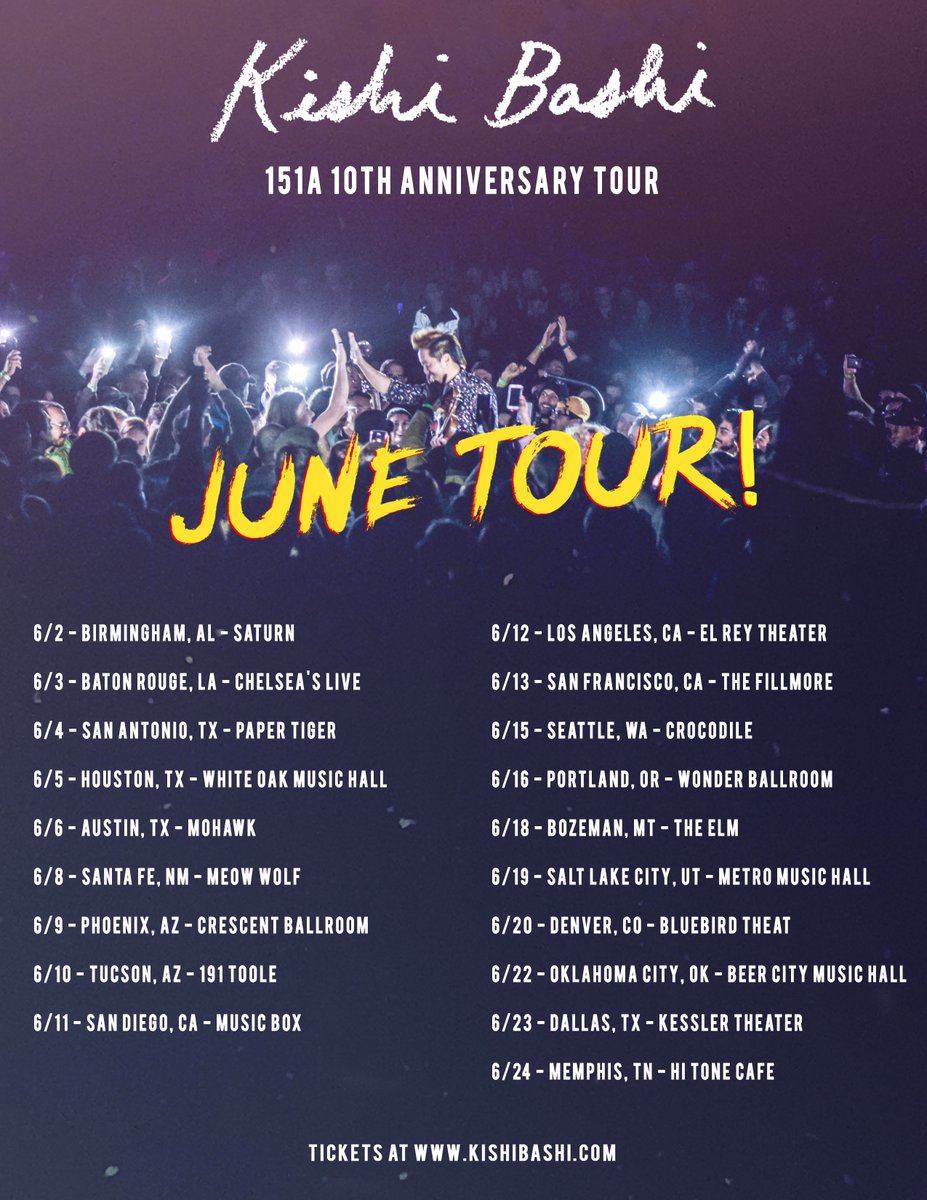 New dates on sale this Friday at 12pm EST!!
We cannot wait to bring this show to you!!