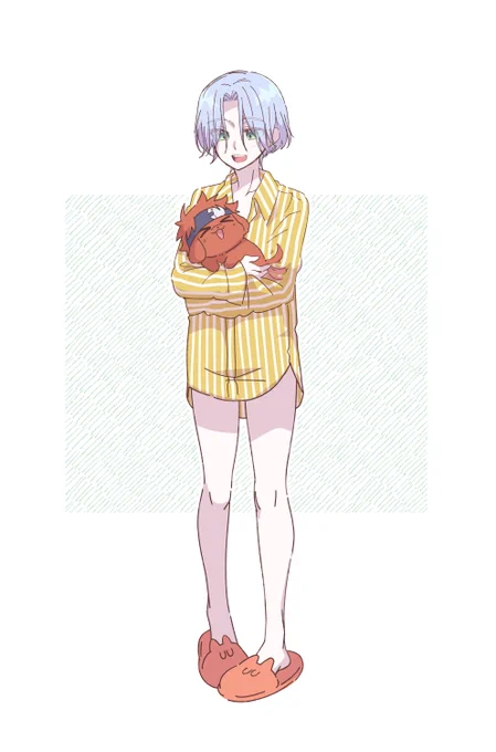 今夜は寒いから一緒に寝たいチルわん🐶 