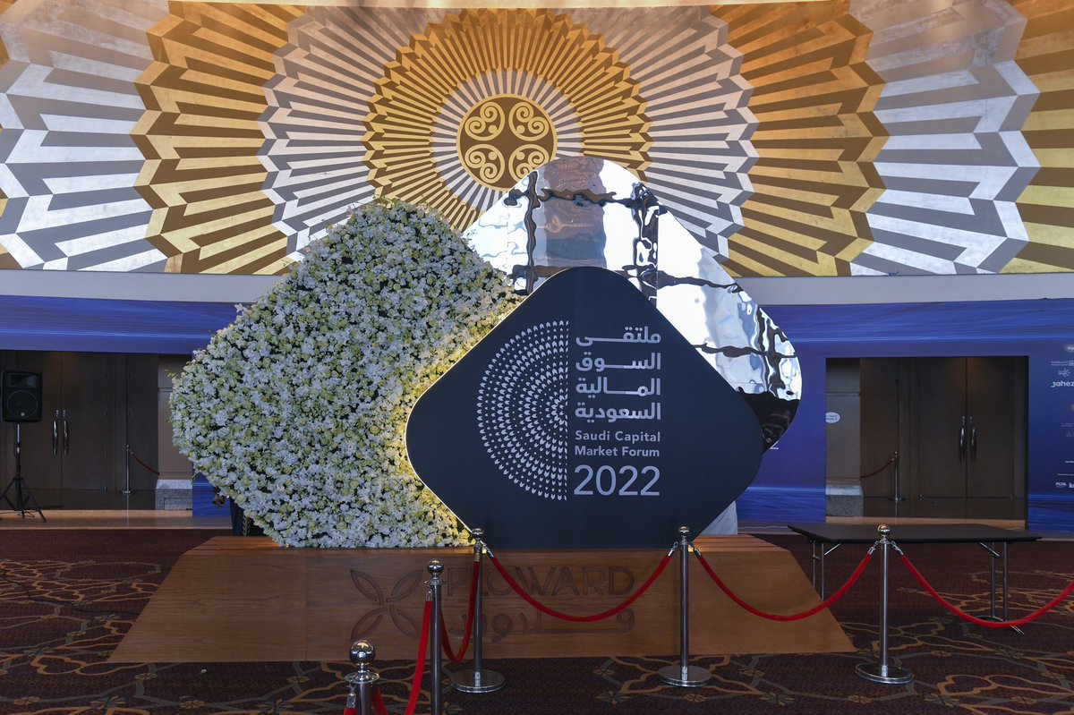 flowardCo's tweet photo. نسعد كوننا راعي الضيافة في #ملتقى_السوق_المالية_السعودية_2022
#SCMF2022 💙💐 https://t.co/ThWJyaW7KI