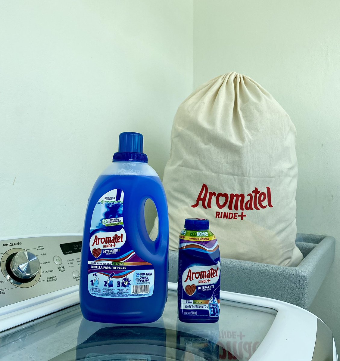 pablo_chagra's tweet photo. Chismillennials 😍 ¡Llegó la revolución en el cuidado de la ropa! @Aromatelrinde es el detergente que cuida nuestro planeta con botellas reutilizables
#ConAromatelRindeMas cuidamos también la economía porque se multiplica de 500ml a 3L 😱
¡Pruébalo ya!
#AromatelRinde https://t.co/rozk5lzf8w