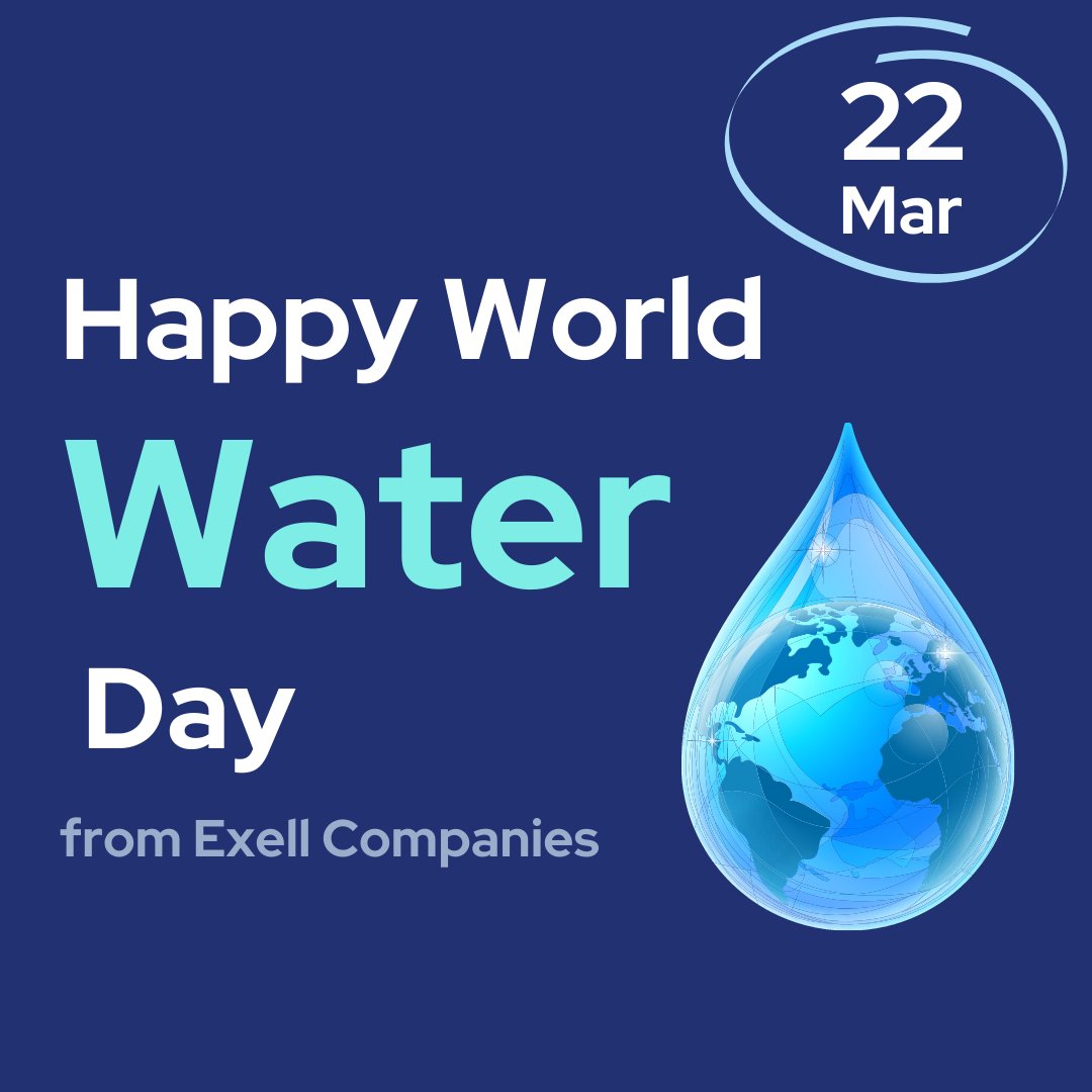 ExellCompanies's tweet photo. In honor of World Water Day, we are offering the first month FREE with no installation fees on any new filtration or purification units. Visit https://t.co/k4u4NlYRLg &amp; submit a contact form by 3/31 to take advantage of this deal &amp; mention World Water Day when you reach out! https://t.co/Q8TfkpWCZW