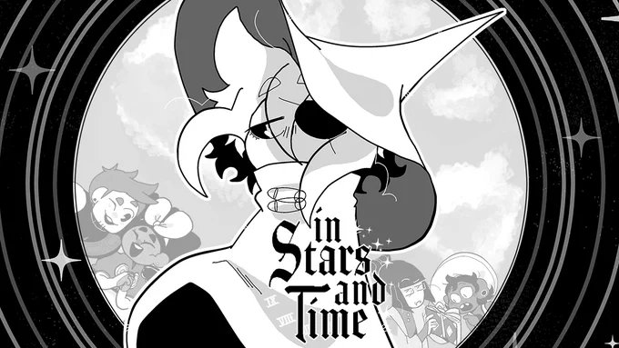 In Stars and Time is a time-looping RPG coming to PC in 2023! Free the land from a terrible curse, and save your friends (and yourself) from another, one only you can know about.
Links in next tweet! 