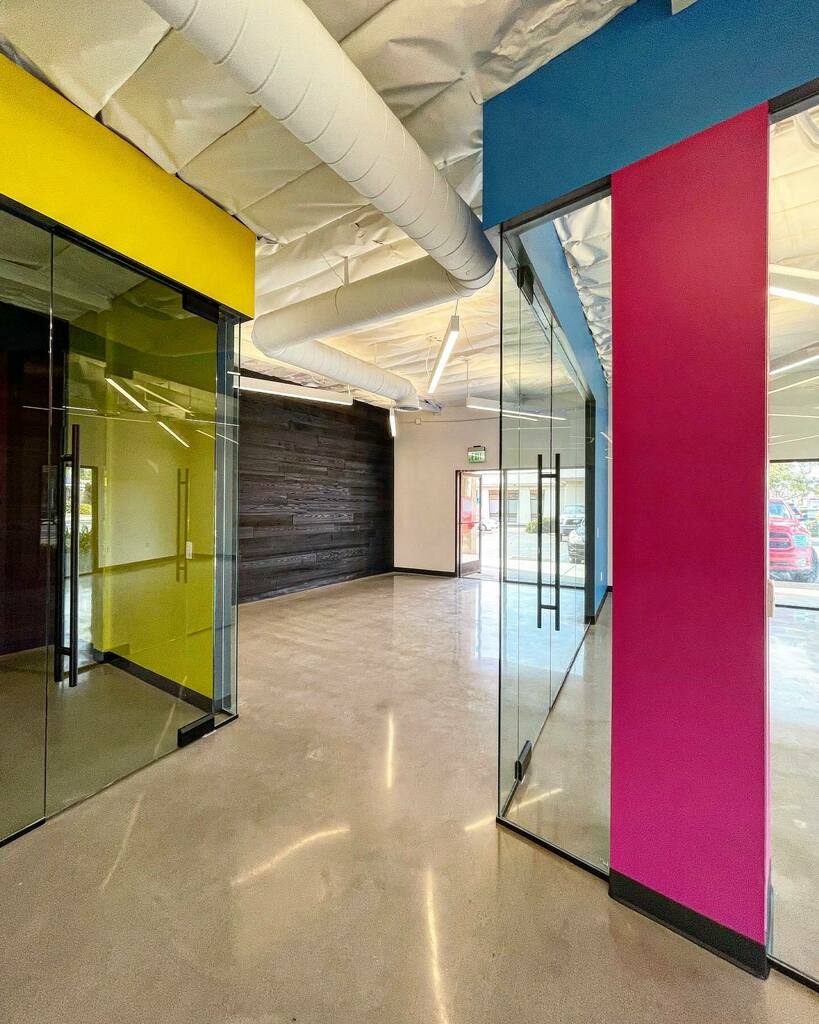 IDStudiosInc's tweet photo. Construction progress of this unique, colorful office space. Can’t wait to see it complete! #idstudiosinc
•
•
•
#construction #constructionprogress #officeproject #officedesign #popofcolor #brightcolors #unique #uniquedesign #interiorarchitecture… https://t.co/vlBn7XORUv https://t.co/WASWLQ1PBP
