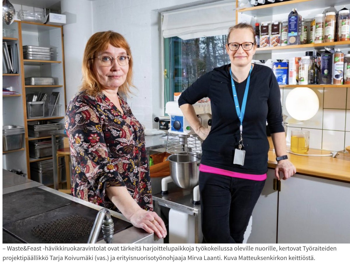 wastefeast's tweet photo. Työkokeilussa etsitään nuorille polkuja työelämään

https://t.co/niyekdNyzu 

#työllisyys #kirkkohelsingissä #nuoret https://t.co/WFodXtKg2g