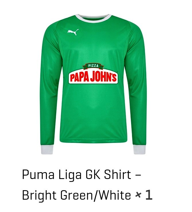 kjyfcvipers's tweet photo. Thanks to @PapaJohnsUK for the incredibly generous kit! Cannot wait to receive our gorgeous yellow shirts! #FreeKitFriday @pumafootball https://t.co/33KEb850NZ