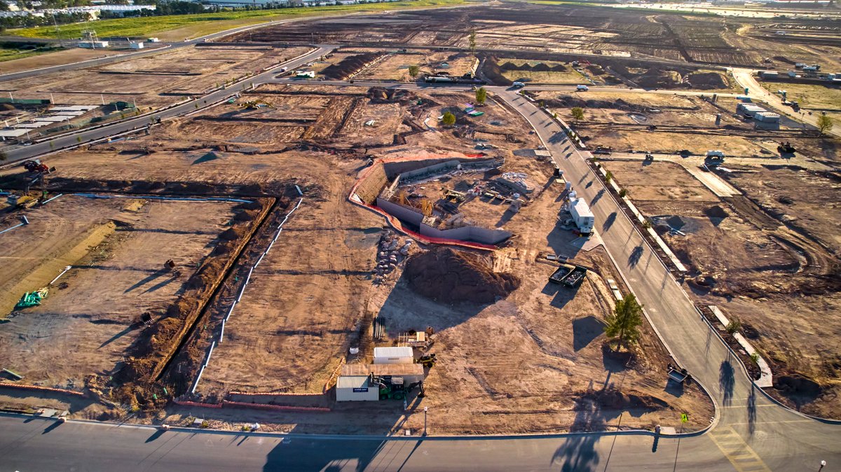 Your day in the sun is coming to #GreatParkNeighborhoods. Solis Park is underway...get ready for new homes with inspired architecture, delightful gathering spaces, swimming pools, promenades, &amp; a network of pathways that let you explore it all. bit.ly/3tbde1S #Irvine #OC