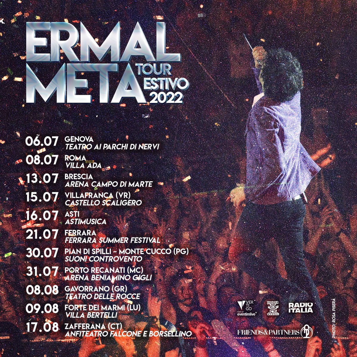 MetaErmal's tweet photo. Sono emozionato, sono felice. Io ci sarò. Chi viene con me? https://t.co/i8Rpg7UksX