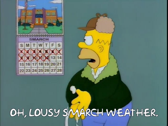 lukeboote's tweet photo. @NWSStLouis It's Smarch weather. https://t.co/elDVluTxGL