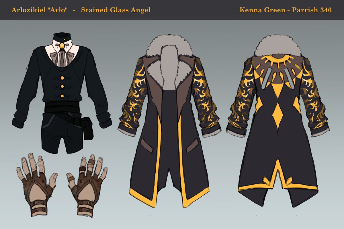 AvesKeep's tweet photo. New character I designed back in January! Meet Arlozikiel 🌟 https://t.co/InmoKZgFnj
