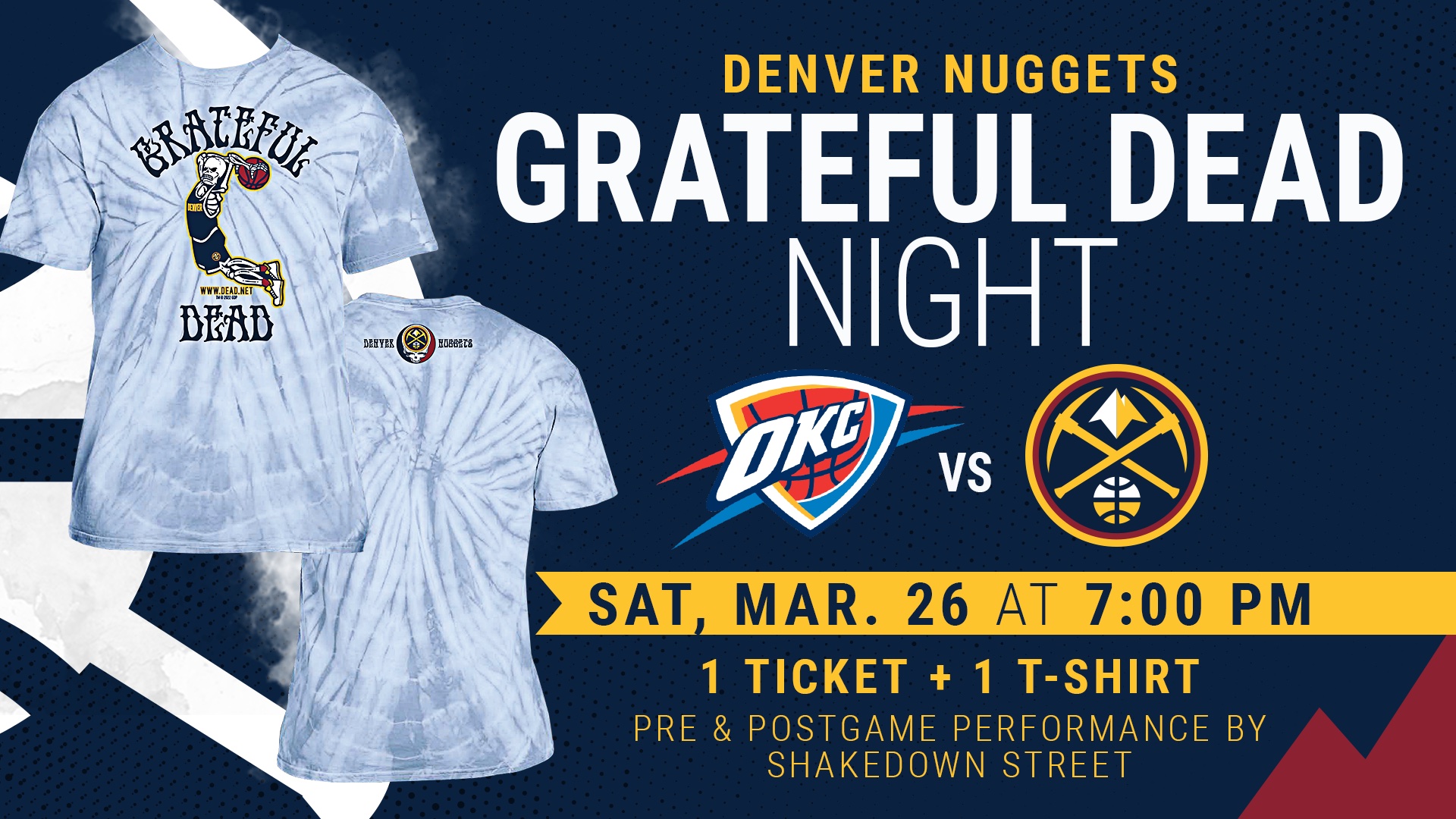 Denver Nuggets on Twitter "A tee, basketball game, and a postgame