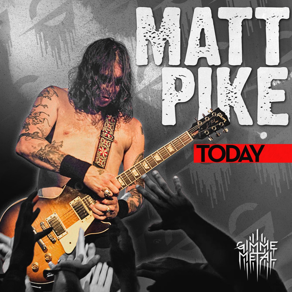 Matt Pike's second installment of his @gimmeradio Series is 𝗧𝗢𝗗𝗔𝗬! 4pm PT/7pm ET and if you're lucky, Matt will play a few tracks from his new album, 𝑷𝒊𝒌𝒆 𝑽𝒔. 𝑻𝒉𝒆 𝑨𝒖𝒕𝒐𝒎𝒂𝒕𝒐𝒏. This week's guest = Brent Hinds from @mastodonmusic ➡️ gimmemetal.app.link/GimmeMetal_soc…