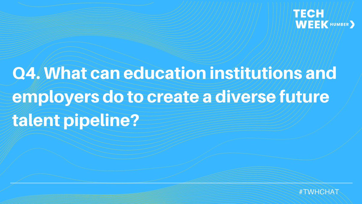 techweekhumber's tweet photo. Q4. What can education institutions and employers do to create a diverse future talent pipeline?

#TwitterChat #Tech #TechWeekHumber #Hull #Education #Pipeline #Talent #Future #TWHCHAT 

@ATombanane - @EllyKTaylor - @mrcoups - @StevenDickens3  - @LynetteLeith  - @StuartClarkeUK https://t.co/Qnmzwd6V85