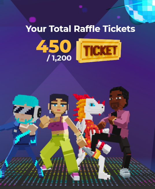PSxCrypto's tweet photo. @TheSandboxGame I just participated in the daily #SandboxAlphaS2Contest for a chance to earn up to 1,000 $SAND! Starting March 22 - Ticket Day. Check out my screenshot below!
👇 #SandboxAlphaS2 https://t.co/nxckrBBER8