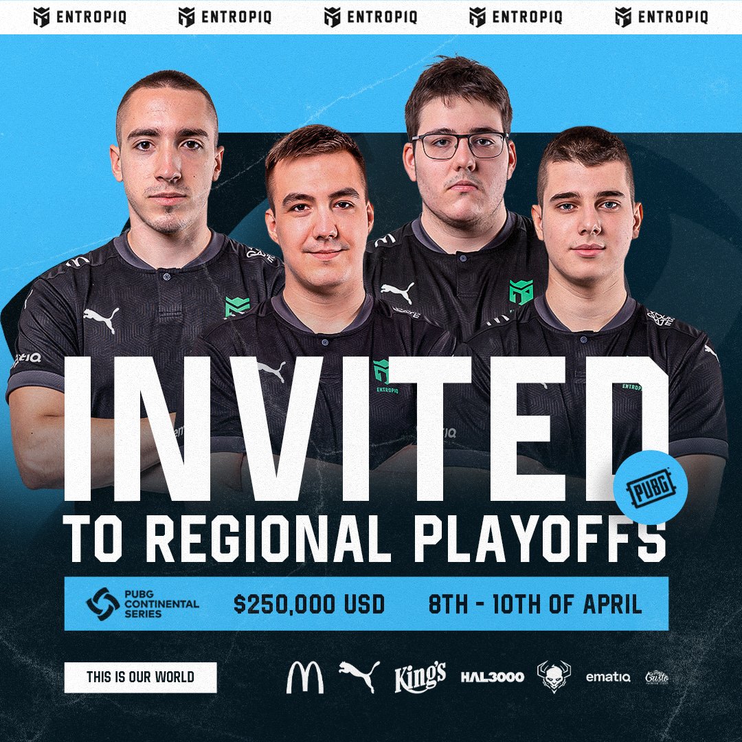 We've been invited directly to the #PUBG PCS6 Europe West Regional Playoffs!