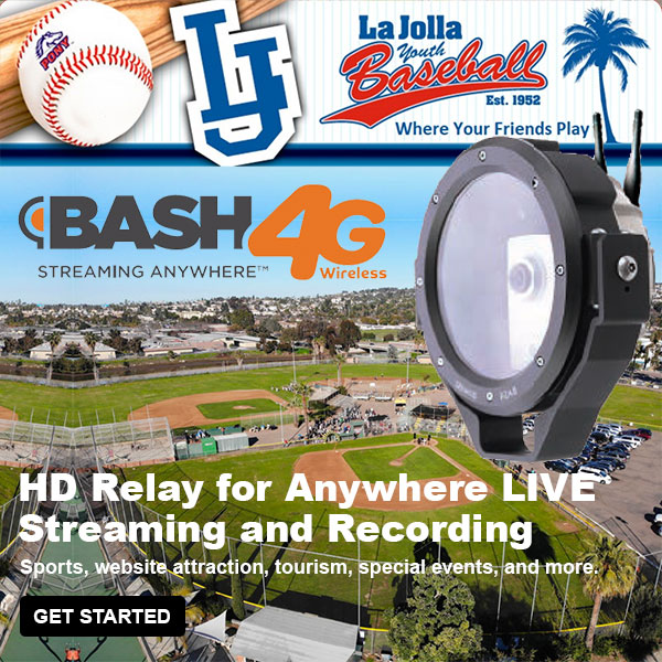 HDRELAY's tweet photo. HD Relay for Anywhere LIVE Streaming and Recording. Sports, website attraction, tourism, special events, and more. Learn more about LIVE HD Relay cameras at https://t.co/7xTNfxSTu5 #live #fblive #baseball #lajolla #bash #4g #wireless https://t.co/WJQbHrP5tk