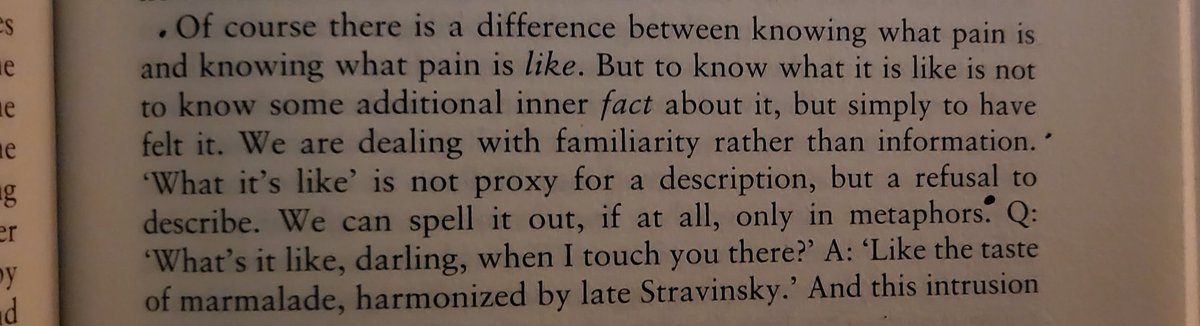 mobilemigrant's tweet photo. Late night revelations. Scruton summarises the "essence" of my thesis, if only by meditating on (and along with) wine.
#RobertScruton #phenomenology #WhatIsItLike https://t.co/4lYFH1HJmQ