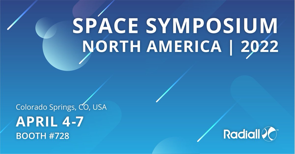 RadiallGroup's tweet photo. Next month, our team will be at #SpaceSymposium, showcasing our interconnect solutions for the space industry. Visit us at booth 728 to chat with our team and learn how we can support your next project. https://t.co/huUCu5otiy