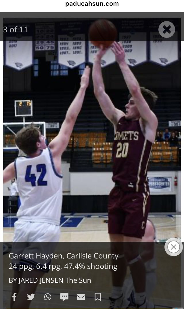 carlislecomets's tweet photo. Congratulations to @GarrettHayden10 for making the All Purchase Team. This makes it two years in a row he has made the team. https://t.co/14LiQ1T0JE