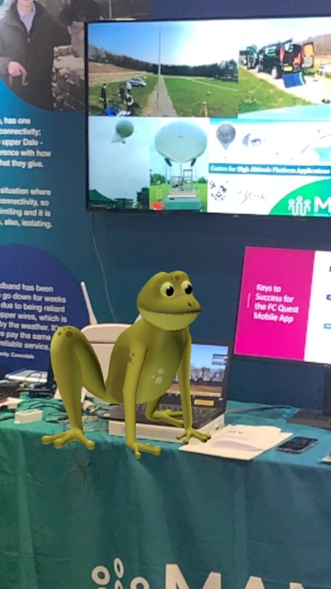 Excited to be at #UK5GShowcase this week! Visit Stand 27 and learn about our Augmented Reality work at <a href="/ForbiddenCorner/">The Forbidden Corner</a> as part of the <a href="/DCMS/">Department for Culture, Media and Sport</a> 5G MANY project.