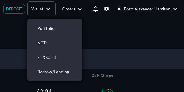 Brett Harrison (@brettharrison88) on Twitter photo FTX / FTX US UI updates!
- revamped fiat/crypto deposit flow
- overhauled user onboarding/kyc
- new top menu navigation
thanks to <a href="/NFTtaylor/">Taylor2022 ⓧ</a>, <a href="/DevonWBernard/">Devon Bernard</a>, and the rest of the team 🦾 FTX / FTX US UI updates!
- revamped fiat/crypto deposit flow
- overhauled user onboarding/kyc
- new top menu navigation
thanks to <a href="/NFTtaylor/">Taylor2022 ⓧ</a>, <a href="/DevonWBernard/">Devon Bernard</a>, and the rest of the team 🦾