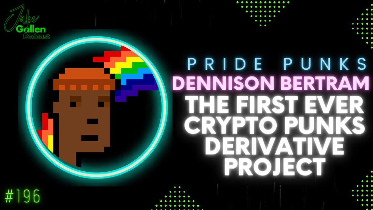 Jakegallen's tweet photo. CryptoPunks derivatives have quite a long and abundant history, there are literally hundreds if not thousands of variations. 

What if the FIRST Punks derivative dates back to June 2018?

Here is an 80-min conversation with the creator @DennisonBertram: https://t.co/xPB71vusnF https://t.co/0vSi2QbP0O