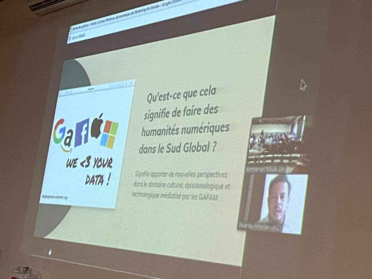 esudh_ct's tweet photo. Day 2 of #esudh meets InhunumAf
At the moment we are listening to a keynote of @RicardoMPimenta, there have been interesting workshops about minimal computing and Heurist and monkeys 🙊
#digitalhumanities
@UniLeipzig @VolkswagenSt @HumanisticaDH @CLARINERIC https://t.co/4dxXZhP34q