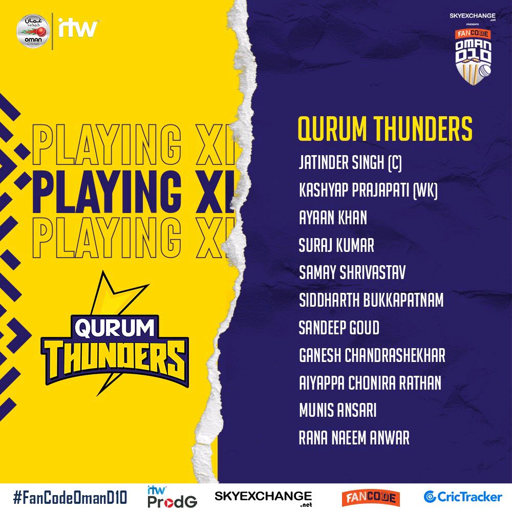 TheOmanCricket's tweet photo. Last of the Super 4's of the #FanCodeOmanD10 

#OmanCricket #VirtualSemiFinal https://t.co/YMWcEZQa2u