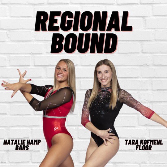 Niugymnastics's tweet image. Big congrats to Natalie Hamp and Tara Kofmehl for qualifying to regionals! They will be representing the Huskies in Seattle Washington! 🐾🤩

#packattack