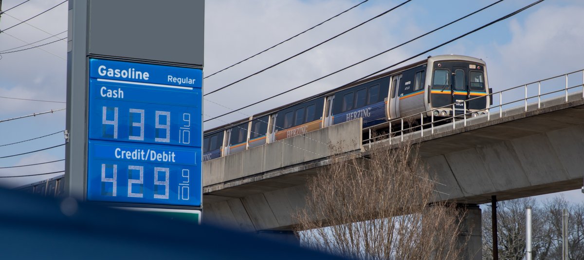 Take MARTA. Save money.
#DumpThePump