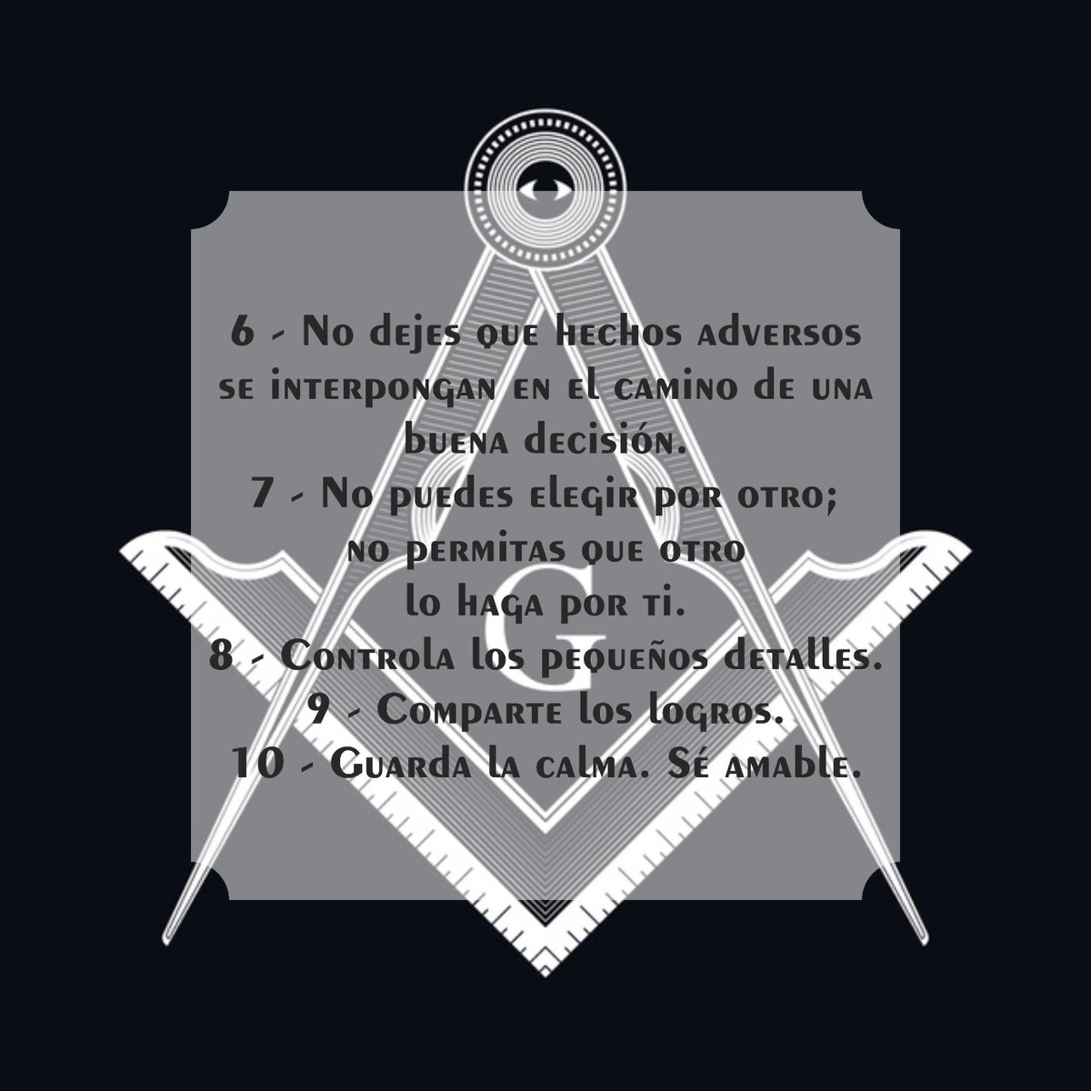logiaurania163's tweet photo. Un pequeño consejo para nuestros seguidores.

#urania163 #somosuranios #venezuela #carabobo #valencia #masones #masons #freemason https://t.co/RUQGCXozPc