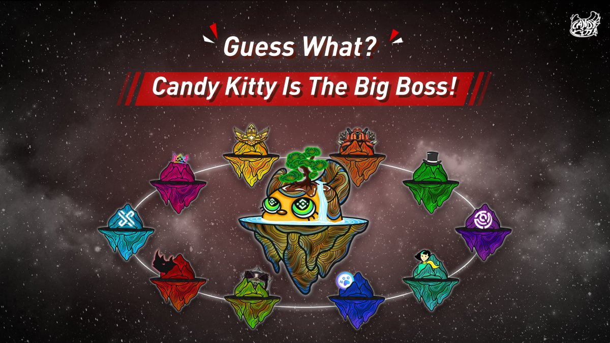 Mintverse_'s tweet photo. Big boss #CandyKitty is our mystery island for the #NFT Spring Carnival with a reward pool of $20,000!
Head over to https://t.co/rzbVy3PeZP and start collecting your kitties, the more you have the higher the rewards 😎 https://t.co/KSPfDrmgSf