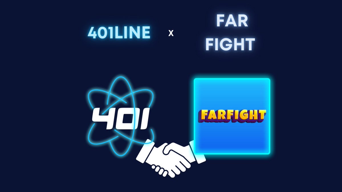 Ty @Farfight_ for 10 spots to our members and 5 wl spots for twitter giveaway ⚛️

To Enter 👇🏻 :
1️⃣ Like + RT
2️⃣ Follow <a href="/401_line/">401line</a> and @Farfight_ 
3️⃣ Tag A Friend 

(Unlimited Entries 1 Tag = 1 Entry)

Results in 48 hours ⏰ Good luck 👀