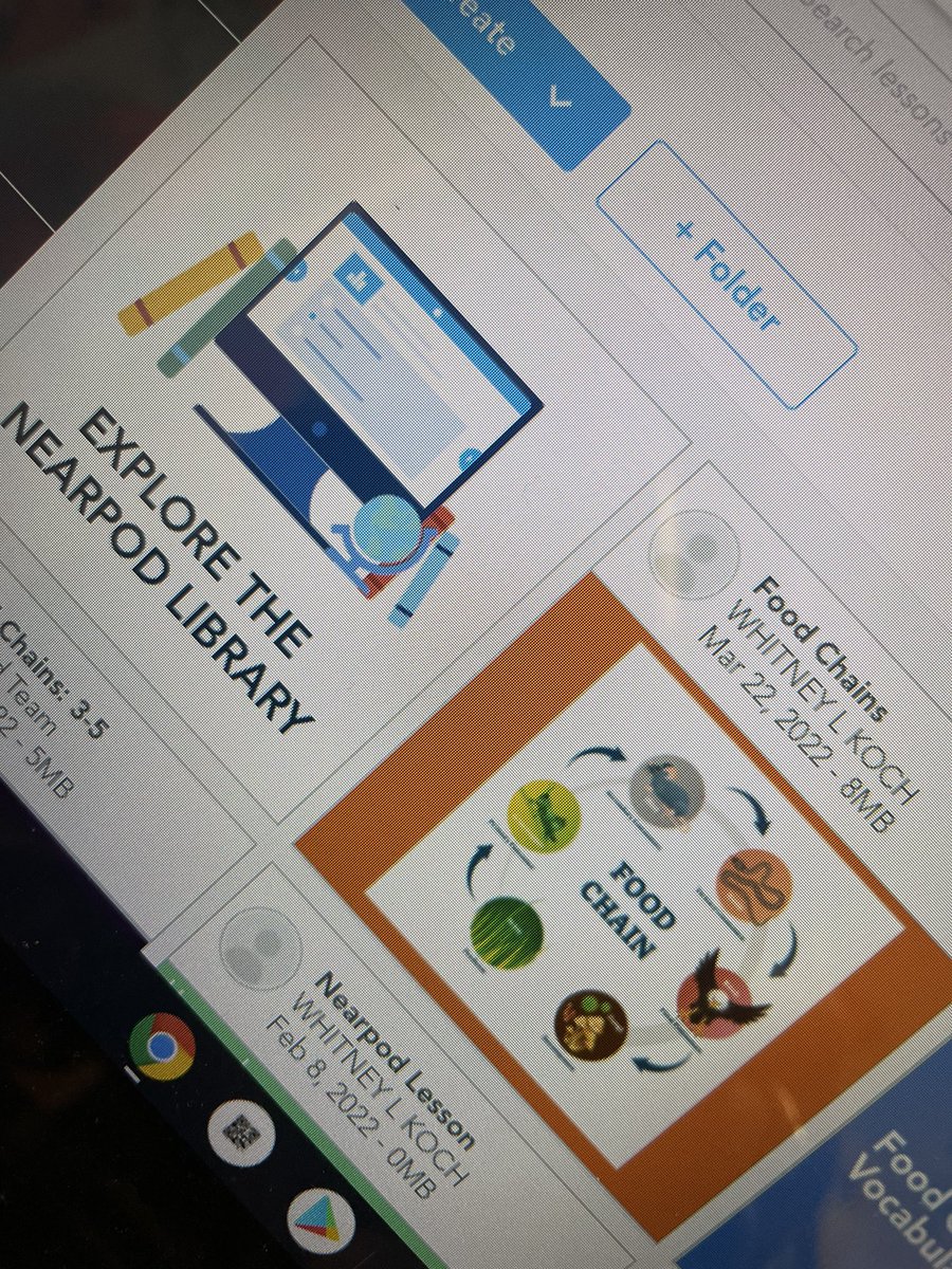 How did I not know how EASY it is to create my OWN #nearpod lesson?!?! I’m so excited to use my nearpod on food chains next week! #fishermarchmadness <a href="/FisherElem/">Fisher Elementary</a>