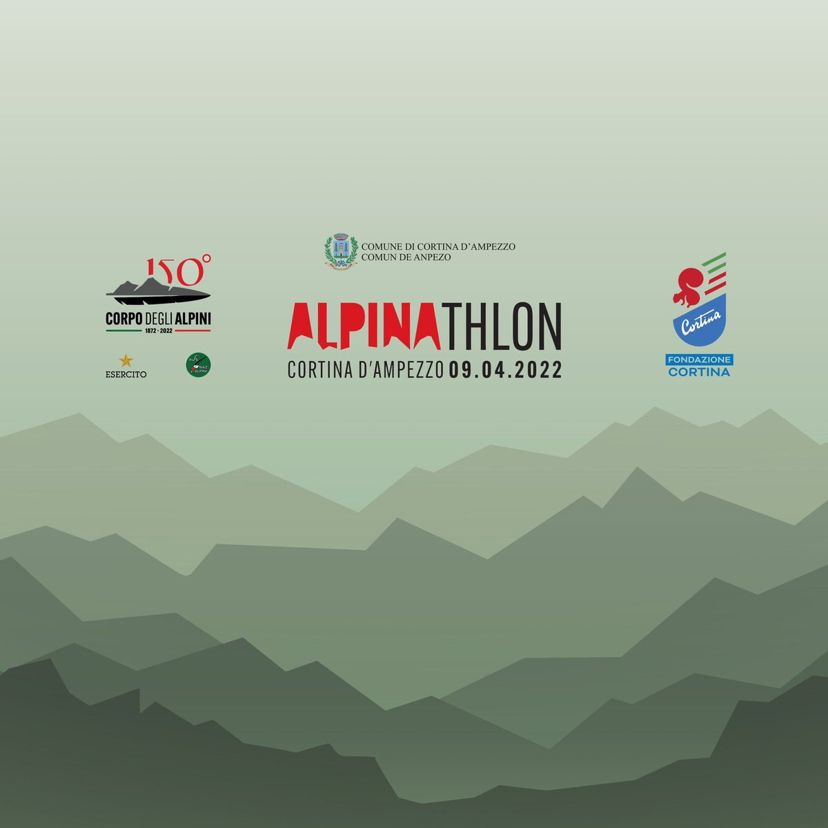 Nasce l'ALPINATHLON!
1️⃣ Corsa a piedi: da piazza Angelo Dibona fino a Rio Gere (7 km e 560m D+) 🏃🏻
2️⃣ Scialpinismo: da Rio Gere a Capanna Tondi del Faloria (760m D+) e poi discesa fino al rifugio Faloria (230m D-) 🎿
Info e iscrizioni: alpini150.it/evento/alpinat…
#alpinathlon2022