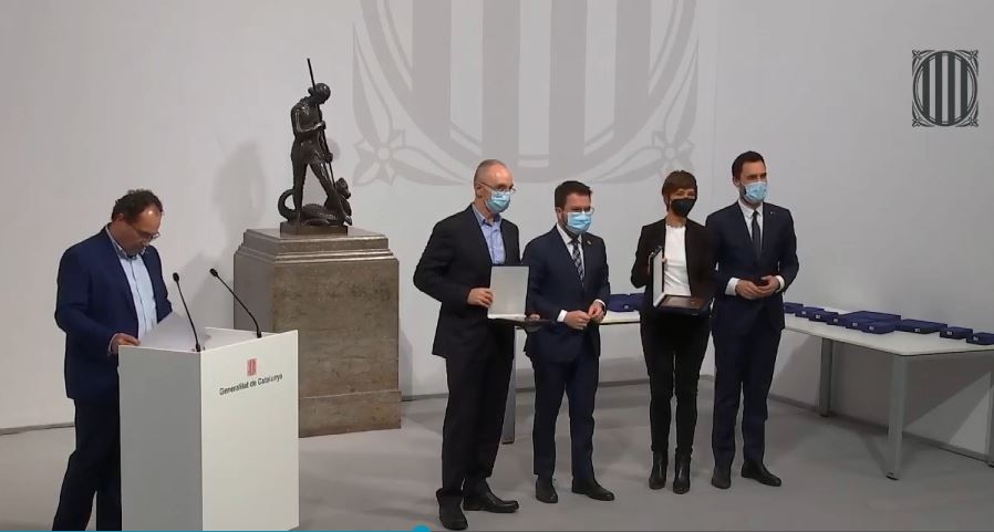 Enhorabona <a href="/intermedialabor/">Intermedia</a> per la Placa President Macià 2020, en la categoria d'Igualtat d'Oportunitats. Que bé que finalment s'hagi pogut celebrar l'acte de lliurament de Medalles i Plaques, ajornat per la pandèmia. Jo l'he seguit per streaming!