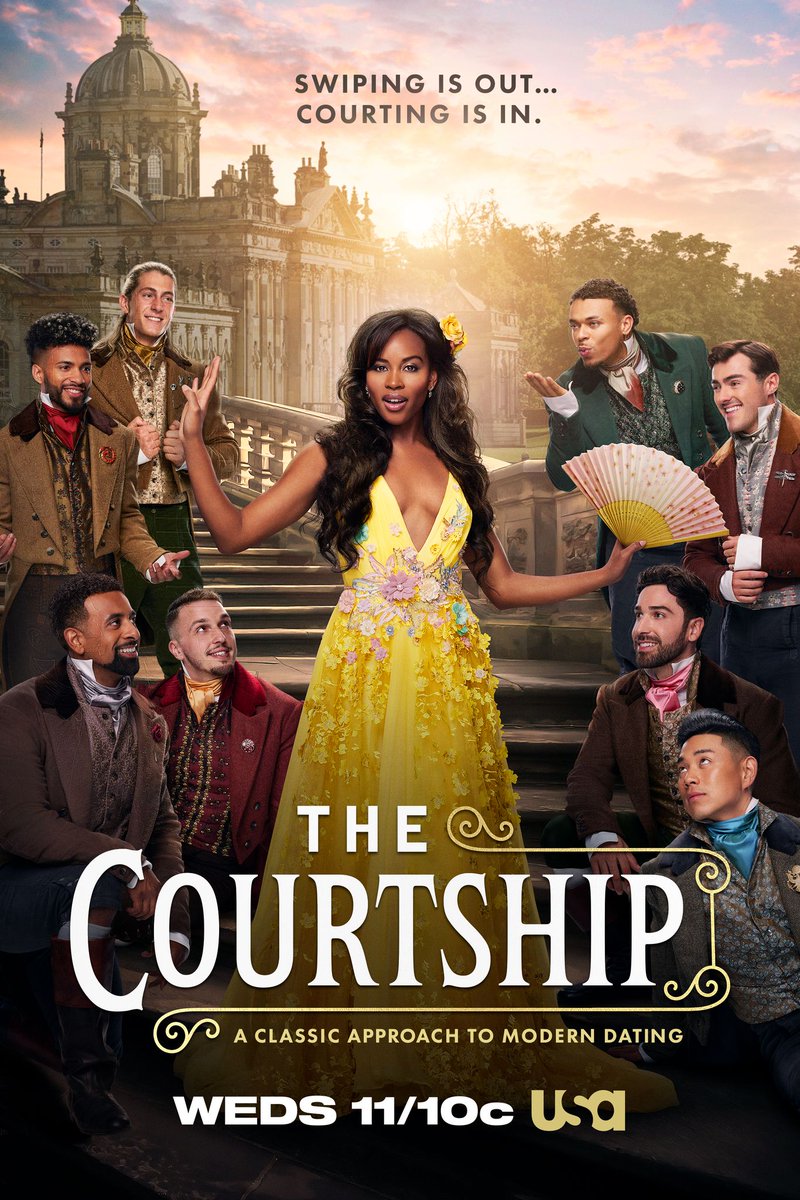 No swiping necessary here! Watch back to back episodes of #TheCourtship, tomorrow starting at 11/10c on @USA_Network.