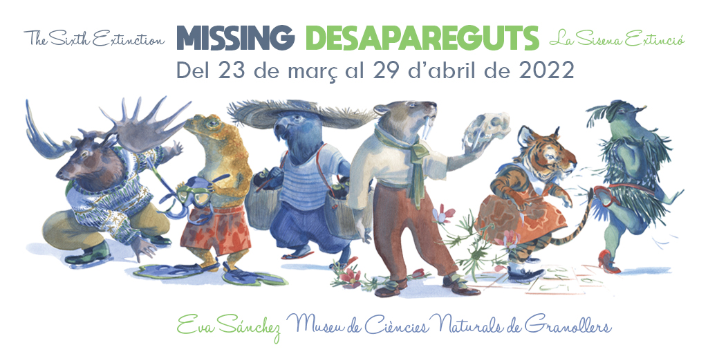 Ja podeu visitar l'exposició  "MISSING The Sixth Extinction | DESAPAREGUTS La Sisena Extinció" a 
<a href="/mcngranollers/">Museu de Ciències Naturals de Granollers</a>! 
Moltes gràcies al Museu de Ciències Naturals de Granollers per acollir aquesta petita col·lecció d'espècies desaparegudes!
mcng.cat/agenda/missing…