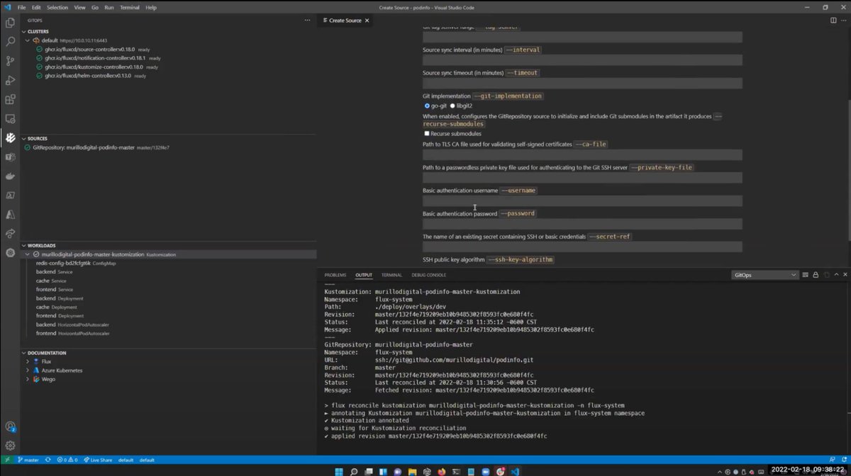 futurile's tweet photo. VS Code user and love Kubernetes with GitOps? Check out this tech preview GitOps extension. Deploy workloads from right inside VSCode and see their health . Makes deployments super easy! https://t.co/4tpBy8cU8E - please feedback on the proj
#gitops #vscode #devops #k8s https://t.co/npnhiYoYbV