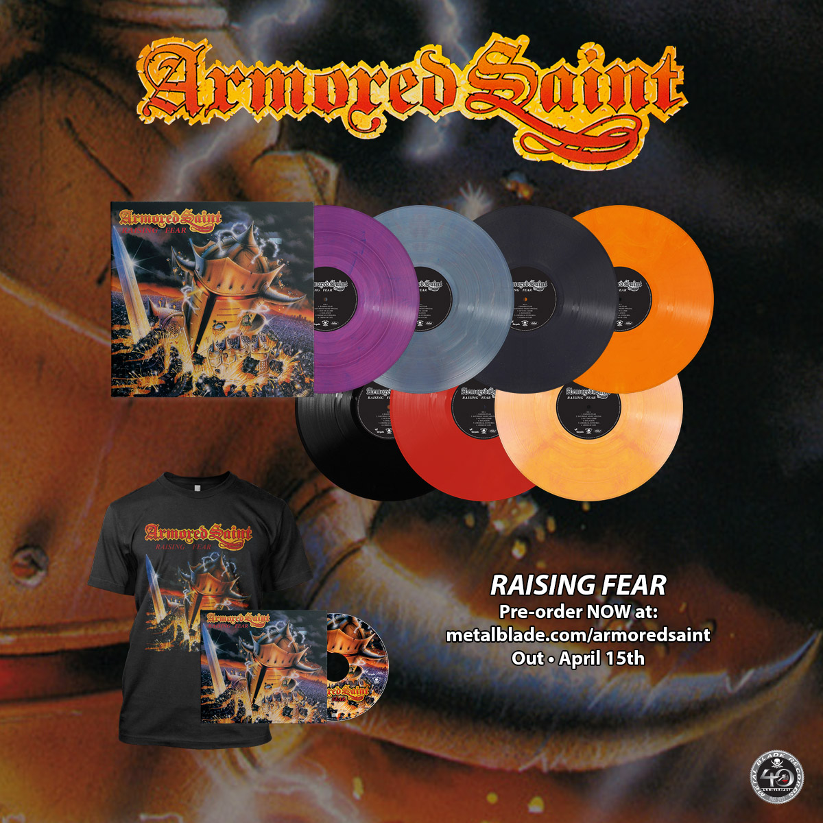 thearmoredsaint's tweet photo. Your classic Saint collection wouldn't be complete without #RaisingFear! Color combo on these variants are wild! 🔥 

Pre-order your copy NOW at https://t.co/DXMGubBulo. https://t.co/zC424tucMA