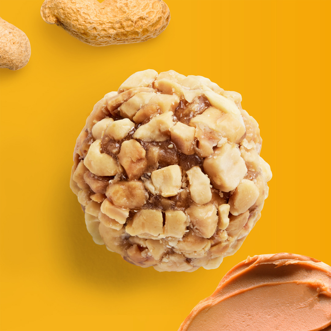 thegfb's tweet photo. Peanut butter. So simple, but so very satisfying. Especially when we pack each serving with 5g of plant protein + roll each Bite in crunchy peanuts that..well, enough talking. Take 20% off one 6ct case of Peanut Butter Bites at https://t.co/kser9xIkT9 until 3/28! Code: PBBites https://t.co/WukU9dgnGu