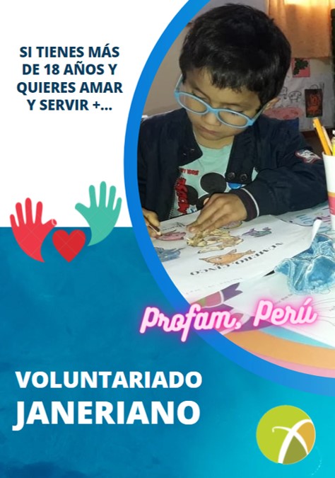 Fam_Janeriana's tweet photo. VOLUNTARIADO JANERIANO: PROFAM (PERÚ)
¿Te sientes llamado a ser voluntario/a janeriano/a?
Puedes inscribirte en el siguiente link: https://t.co/A9Wuyy0ffs
.
.
.
#FamiliaJaneriana #HermanasSFU #Janerianos #VoluntariadoJaneriano #Profam #Perú https://t.co/nVE2Y62ufM