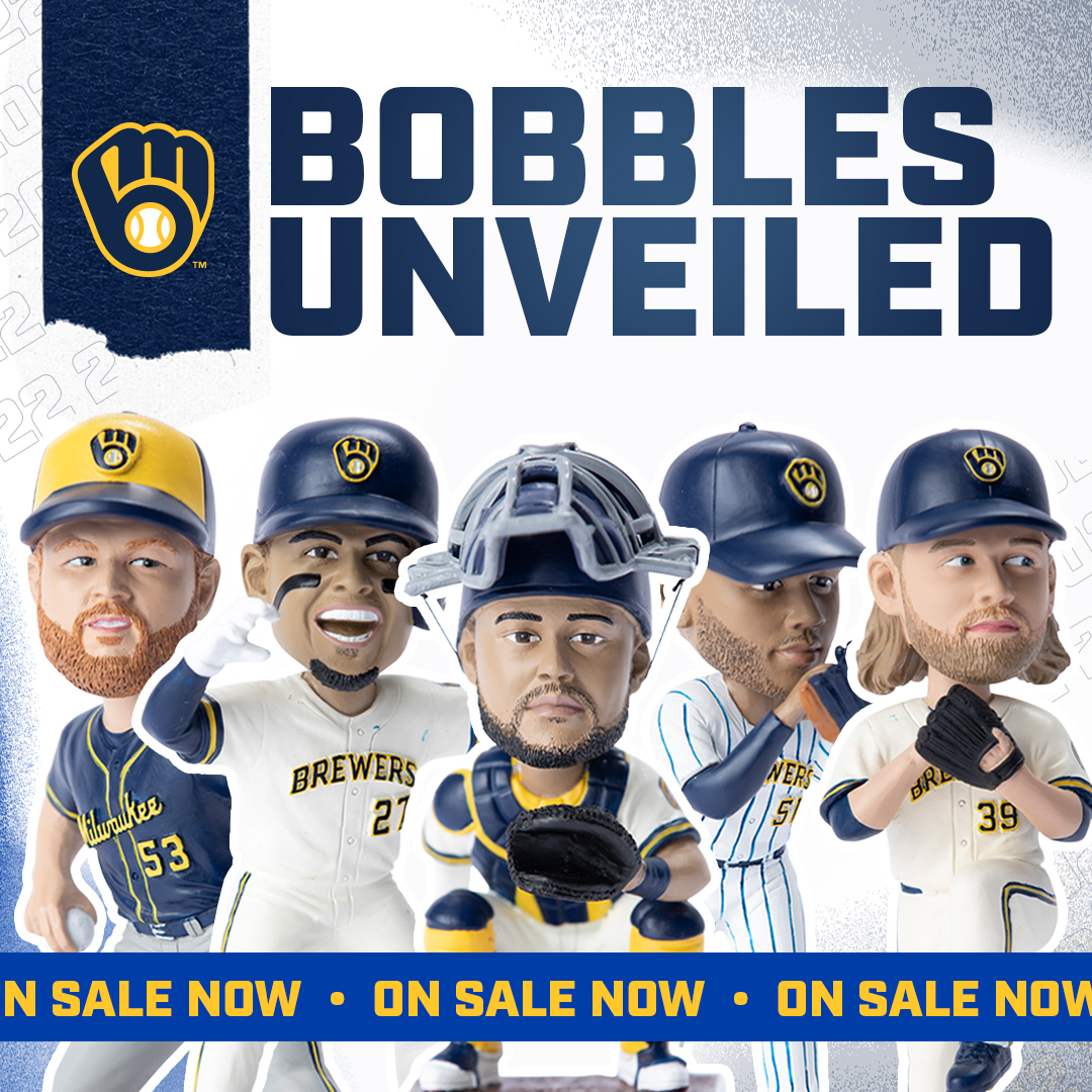 Milwaukee Brewers on Twitter "The 2022 Brewers bobblehead lineup is