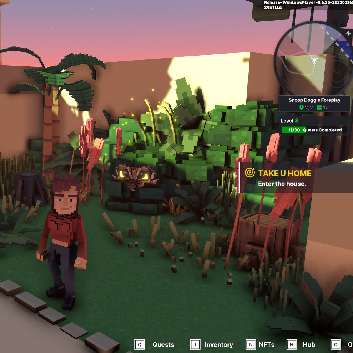 AnnaIvancenko's tweet photo. @TheSandboxGame I just participated in the daily #SandboxAlphaS2Contest for a chance to earn up to 1,000 $SAND! Starting March 21 - Find Martha in the Snoop Dogg Mansion. Check out my screenshot below!
👇 #SandboxAlphaS2 https://t.co/h6hzOhLPte