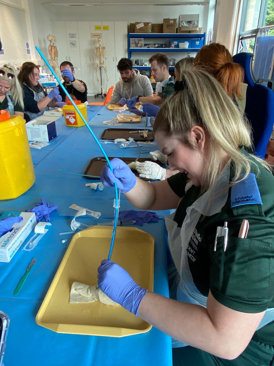 SHU Paramedic tweet media