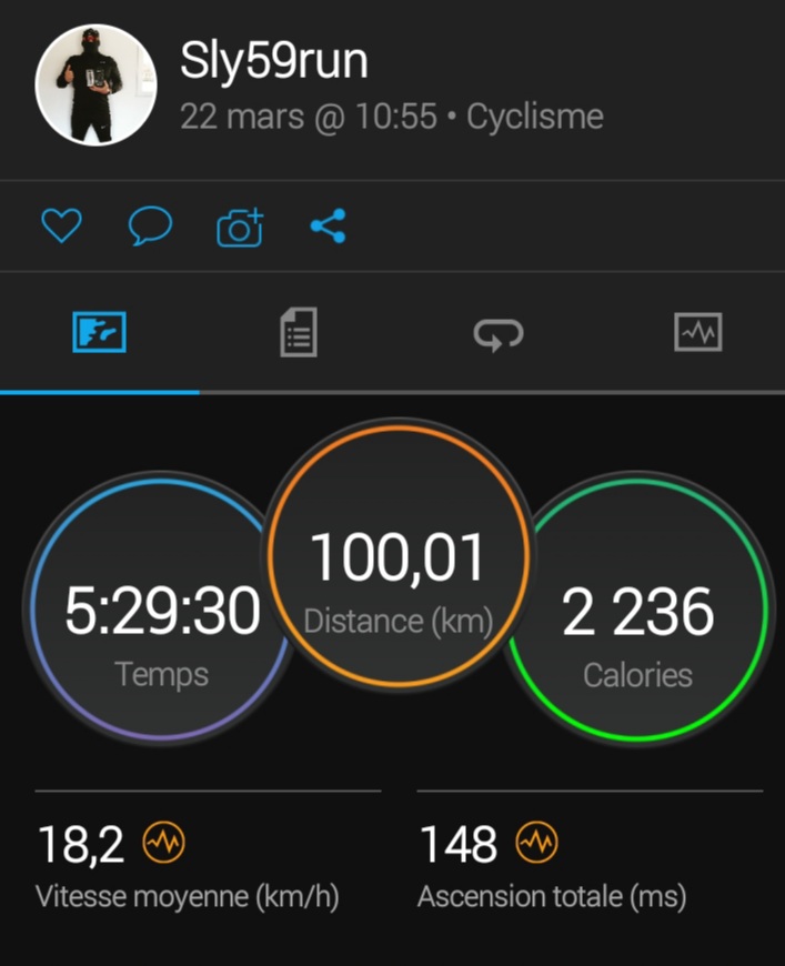 Runneraddict59's tweet photo. #RuizClub 🤩100k🤩 de VTT pour aujourd'hui avec du plat, du terril, du parcours cross, du dénivelé la totale😀... Je vais commencer à y prendre goût😁 Test run dans moins d'un mois. Partage d'ondes positives. Sportivement vôtre 🏋️‍♂️ Sly. #NoPainNoGain #neverbackdown  #nevergiveup https://t.co/r4cG3UTnrp