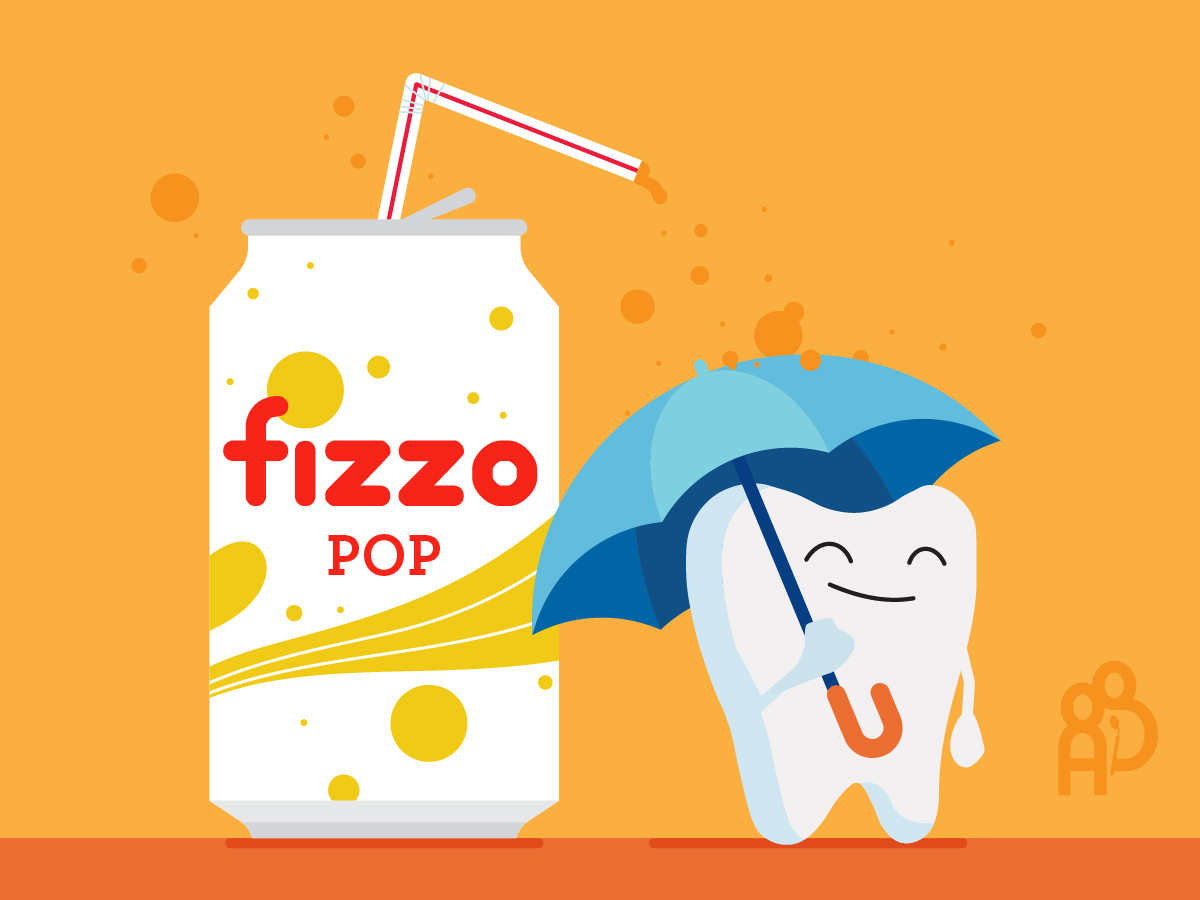 While diet and sugar-free sodas may seem like a healthy choice for your teeth, but these drinks contain acids that can cause tooth decay. 

Make water your drink of choice!
