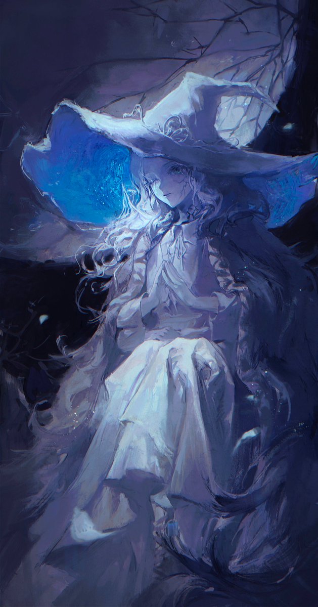 魔女ラニ 「Fan art | Elden Ring - Ranni the Witch

」|THE ART OF VIDEO GAMESのイラスト