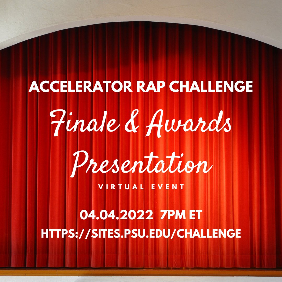 Accelerator Rap Challenge tweet media
