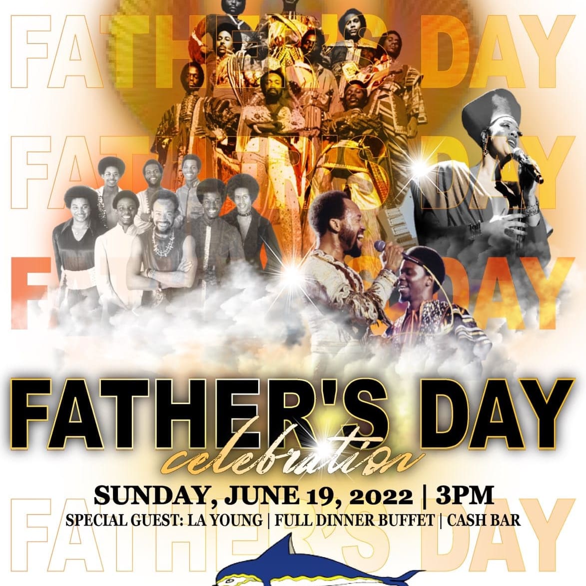 ewftribute's tweet photo. Father's Day Juneteenth Dinner Buffet and Concert @ The Blue Dolphin https://t.co/SAh0Dhj0UW